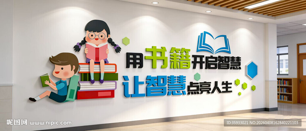 阅读文化墙