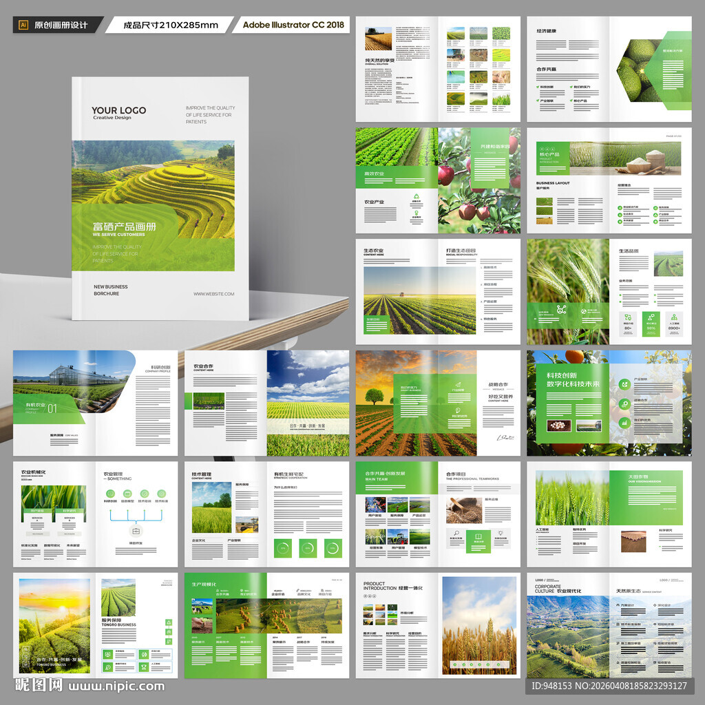 农产品宣传册