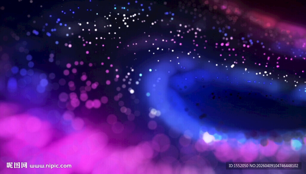 梦幻宇宙星云绚丽景象