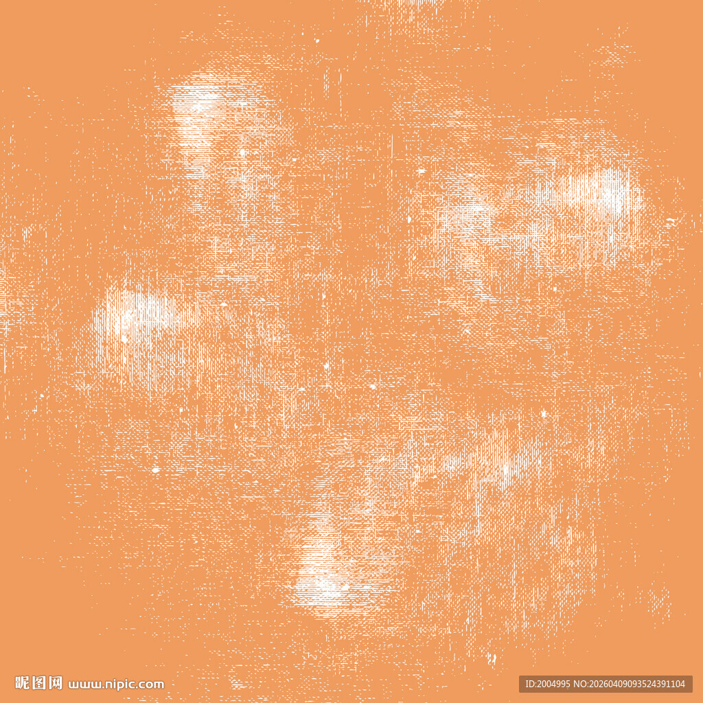 橙色矢量粗布纹背景图