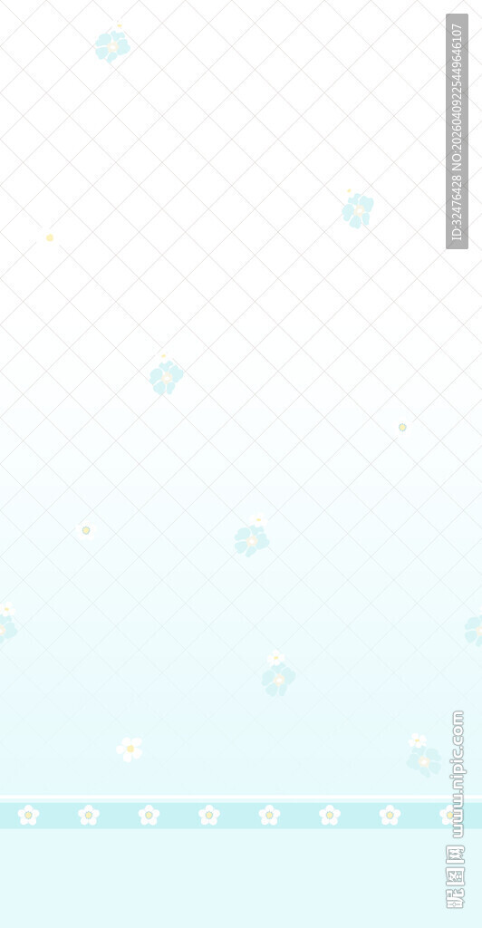 淡蓝色渐变汉服