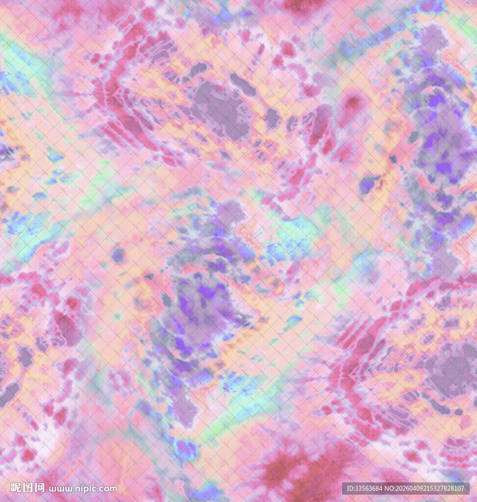 梦幻多彩抽象纹理图案