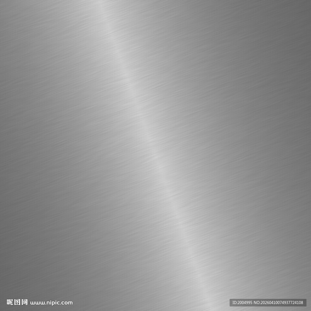 银灰色金属拉丝纹理背景