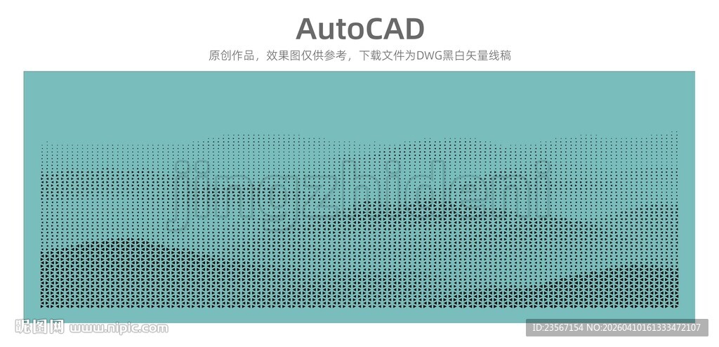 镂空山水图