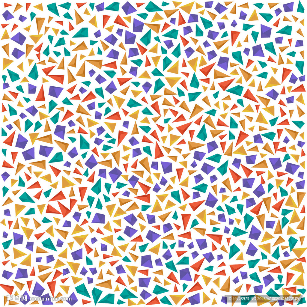 多彩几何图案背景纹理