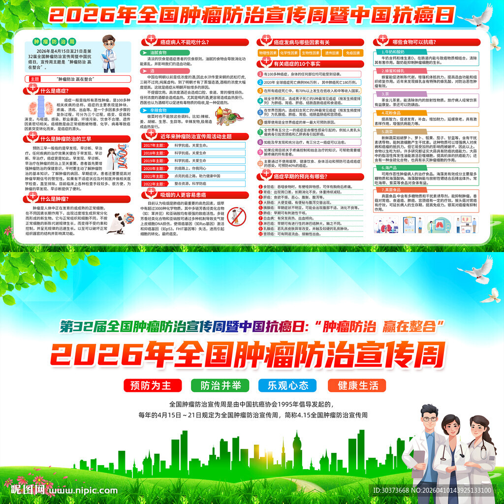 2026年全国肿瘤防治宣传周