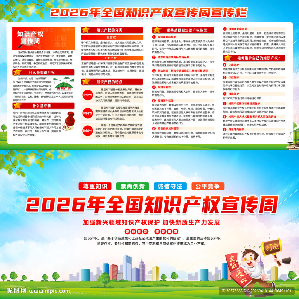 2026年全国知识产权宣传周