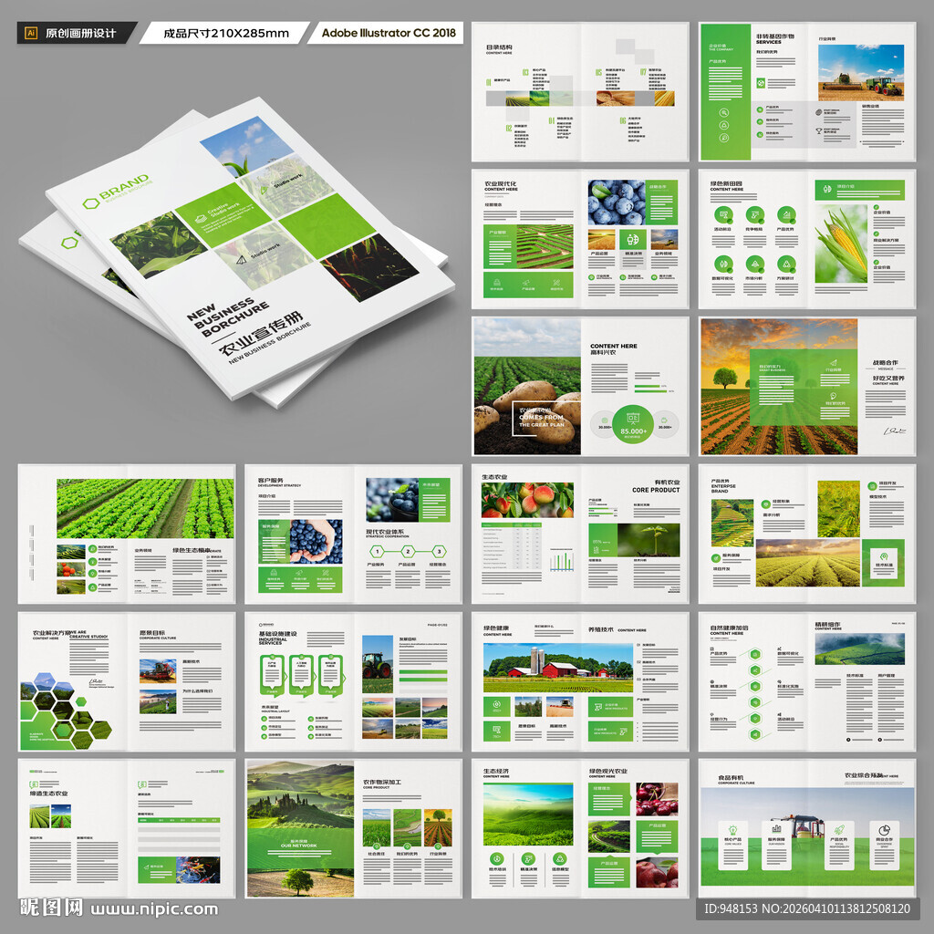 农产品画册