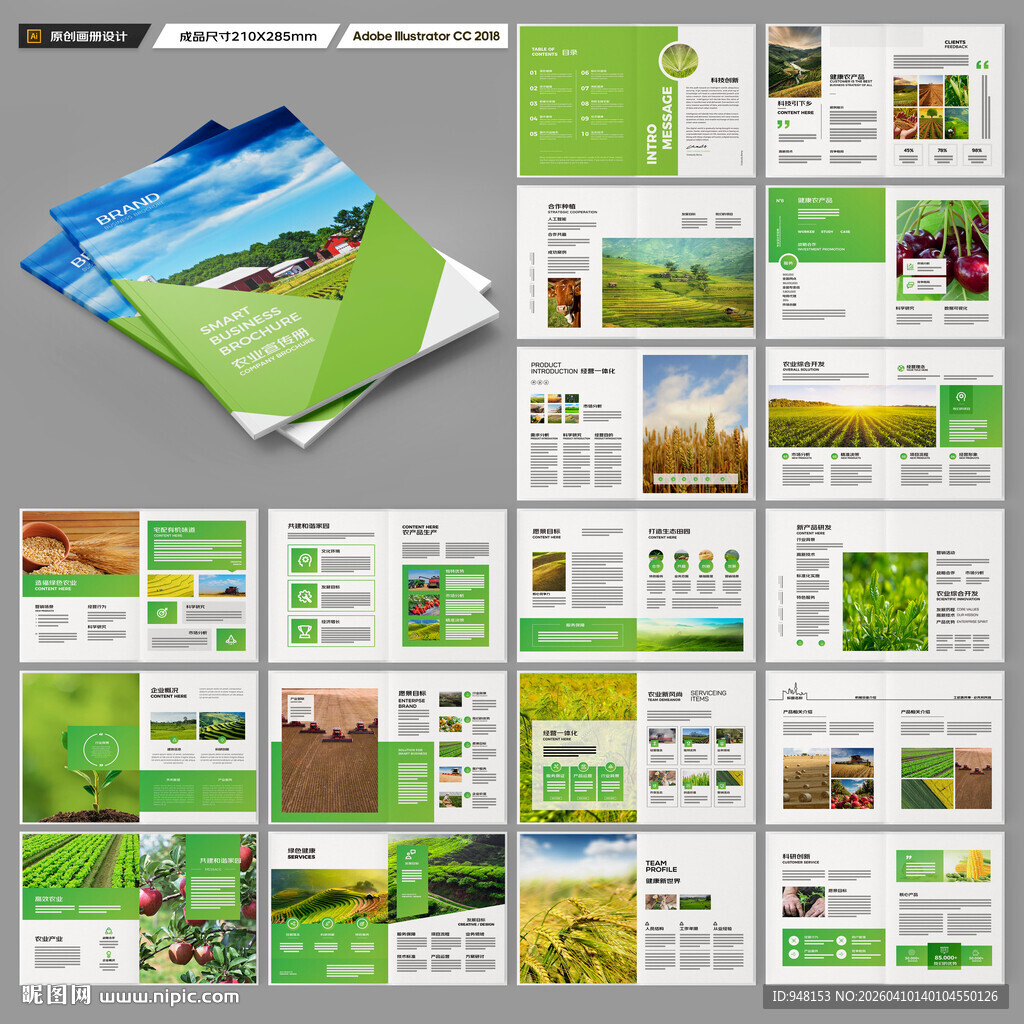 农产品画册