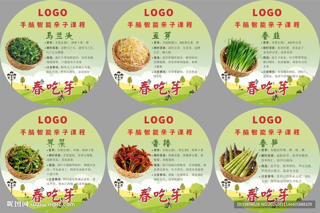 果蔬信息标签设计展示