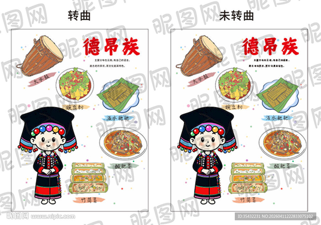 56个民族德昂族文化