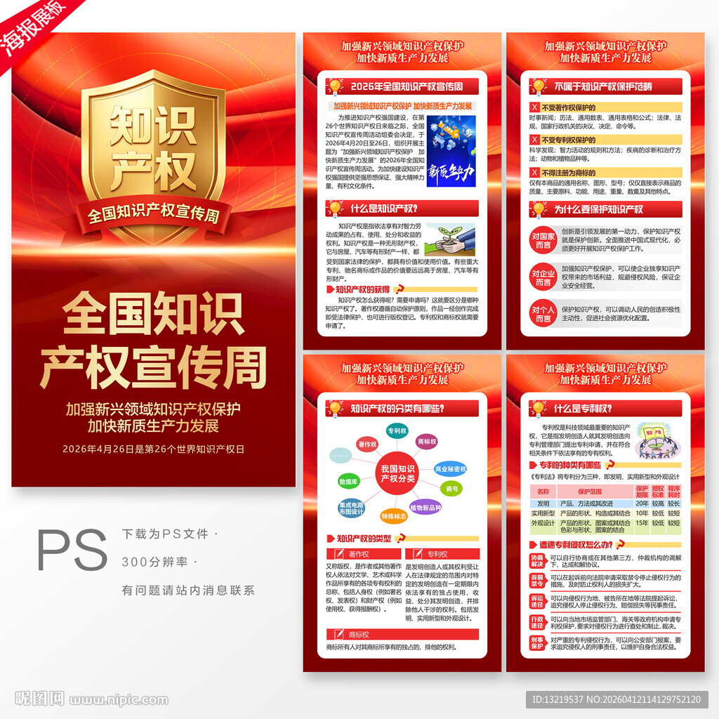 2026年全国知识产权宣传周