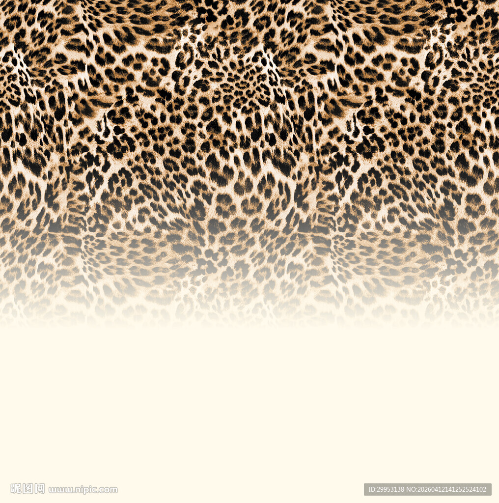 豹纹纹理图案背景
