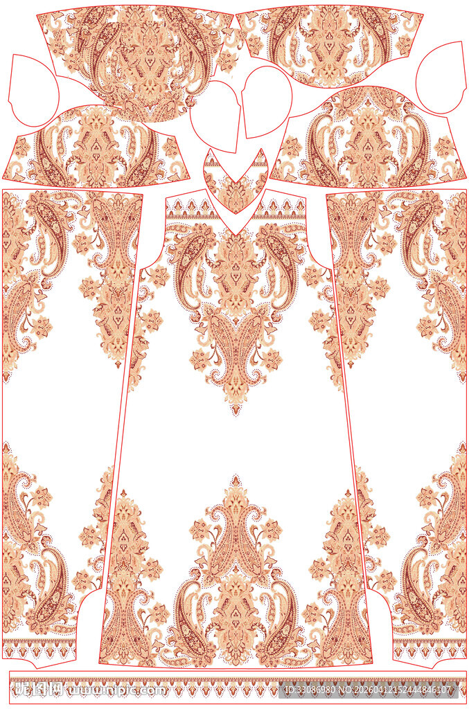 复古欧式花纹图案设计