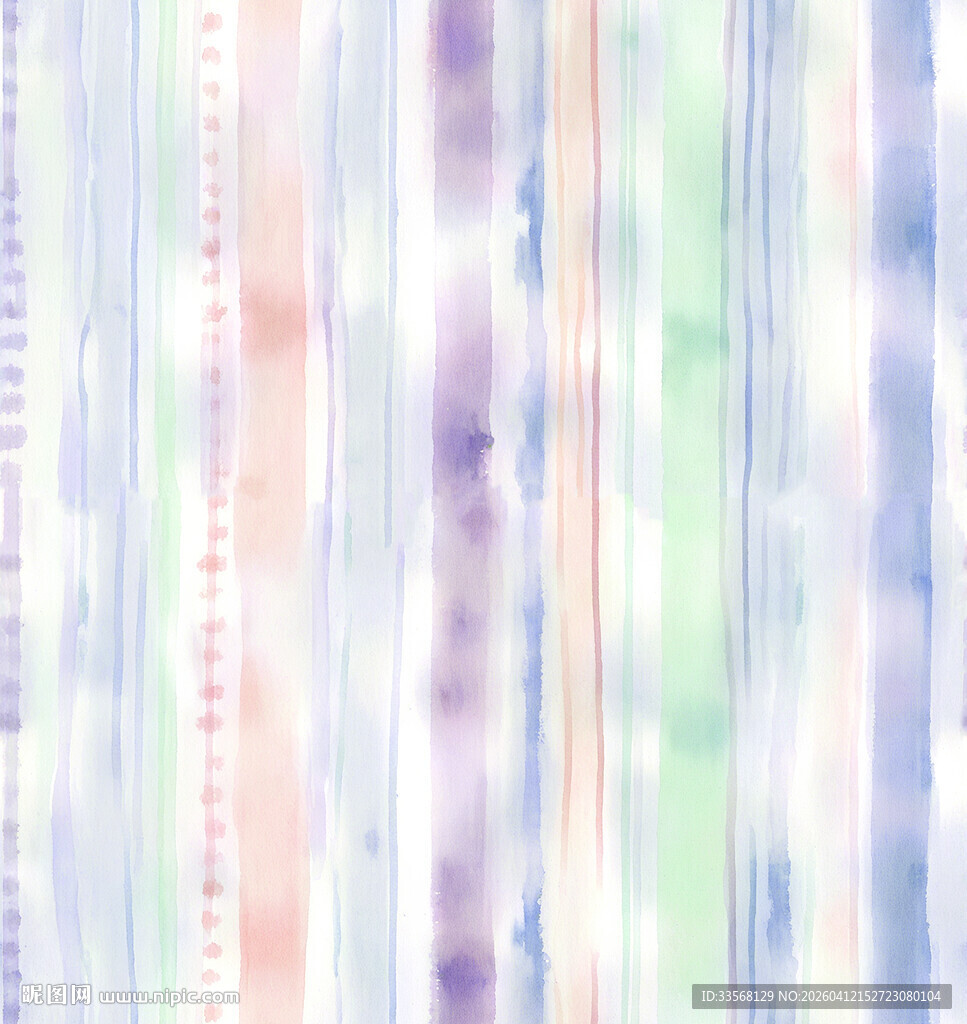 彩色条纹水彩风格背景图