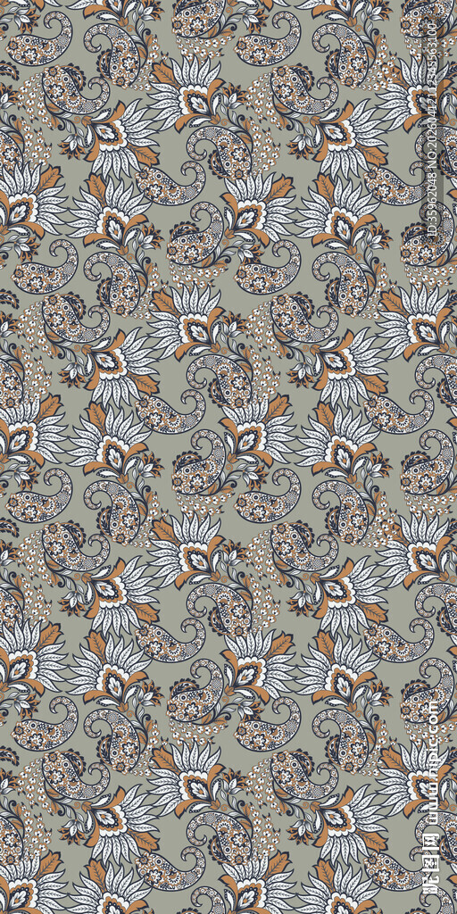 复古几何图案面料纹理