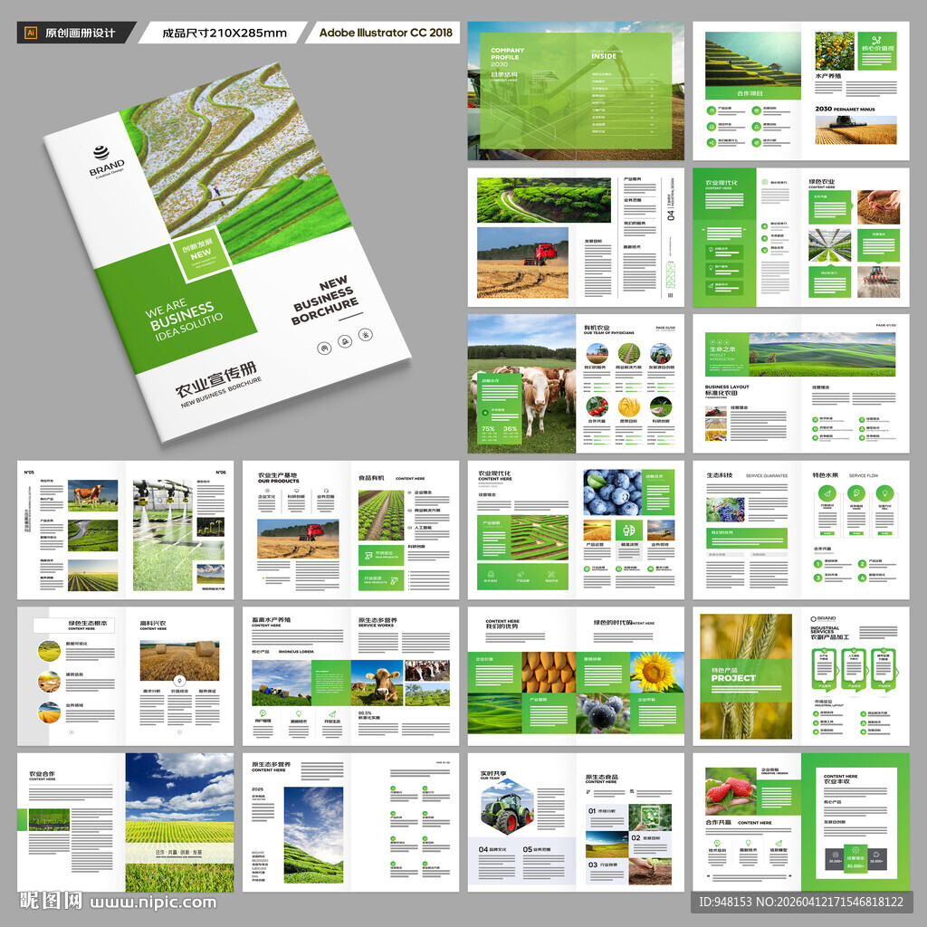 农业宣传册