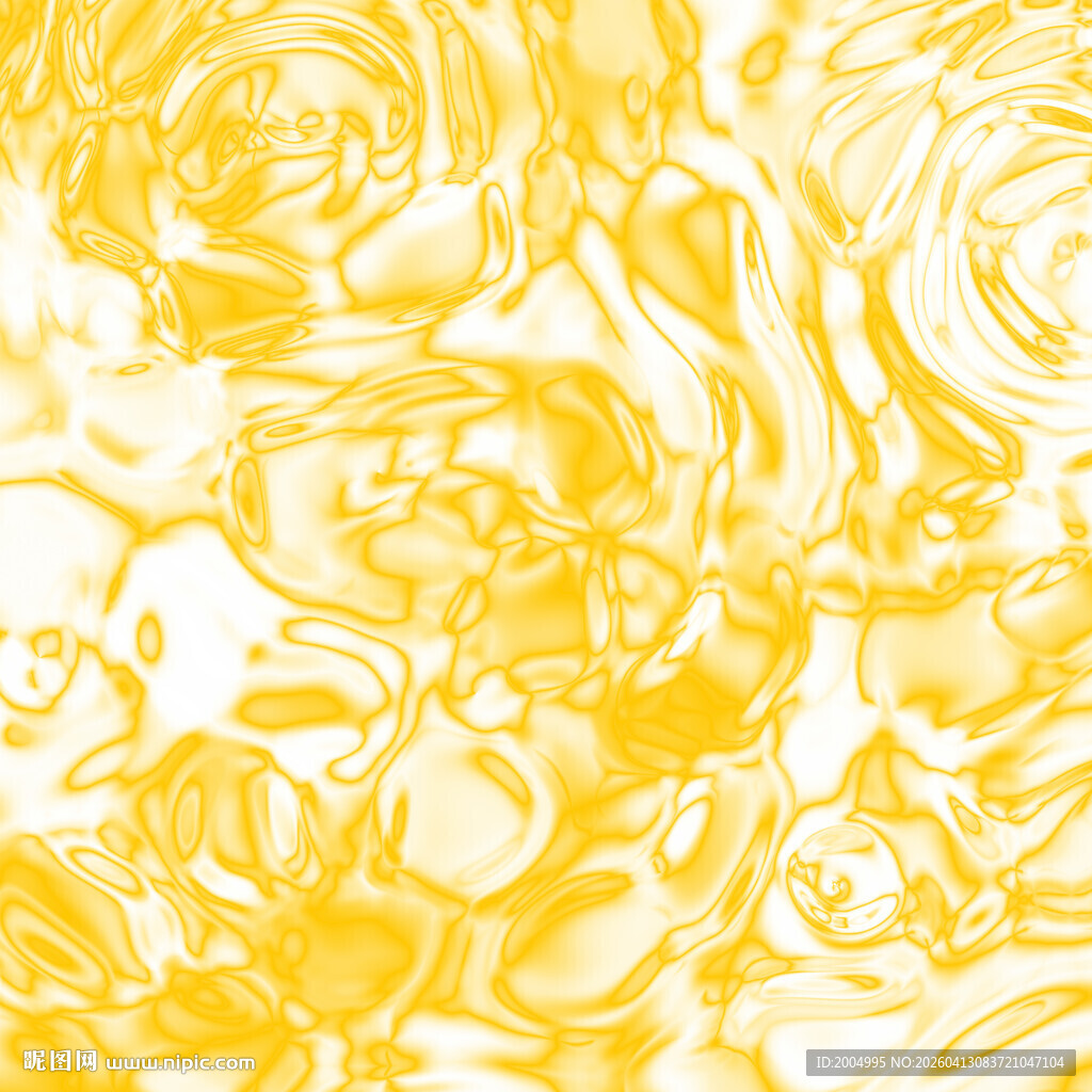 黄色流体肌理纹