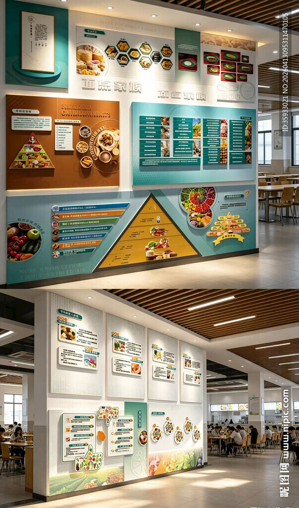 食堂文化墙