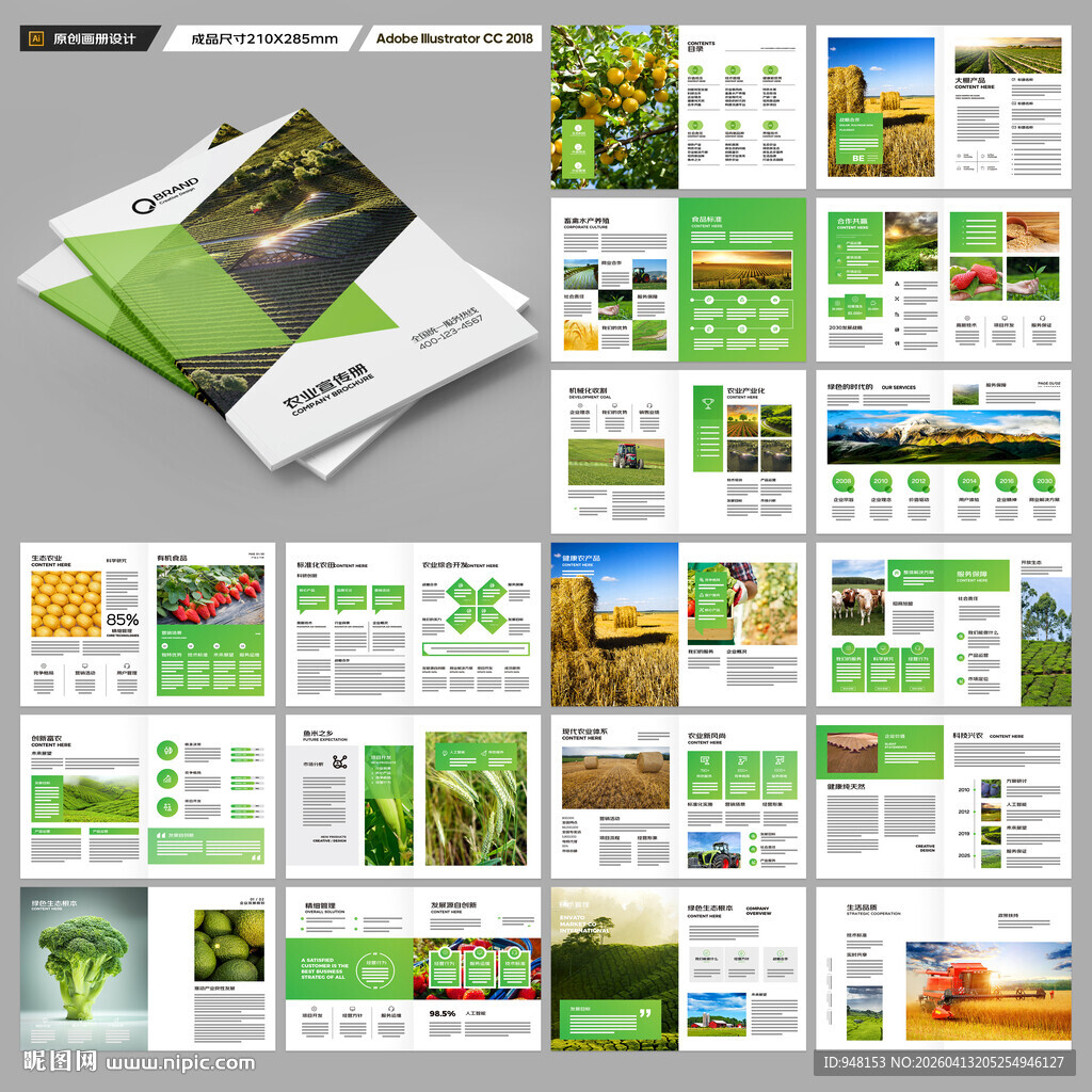 农产品画册