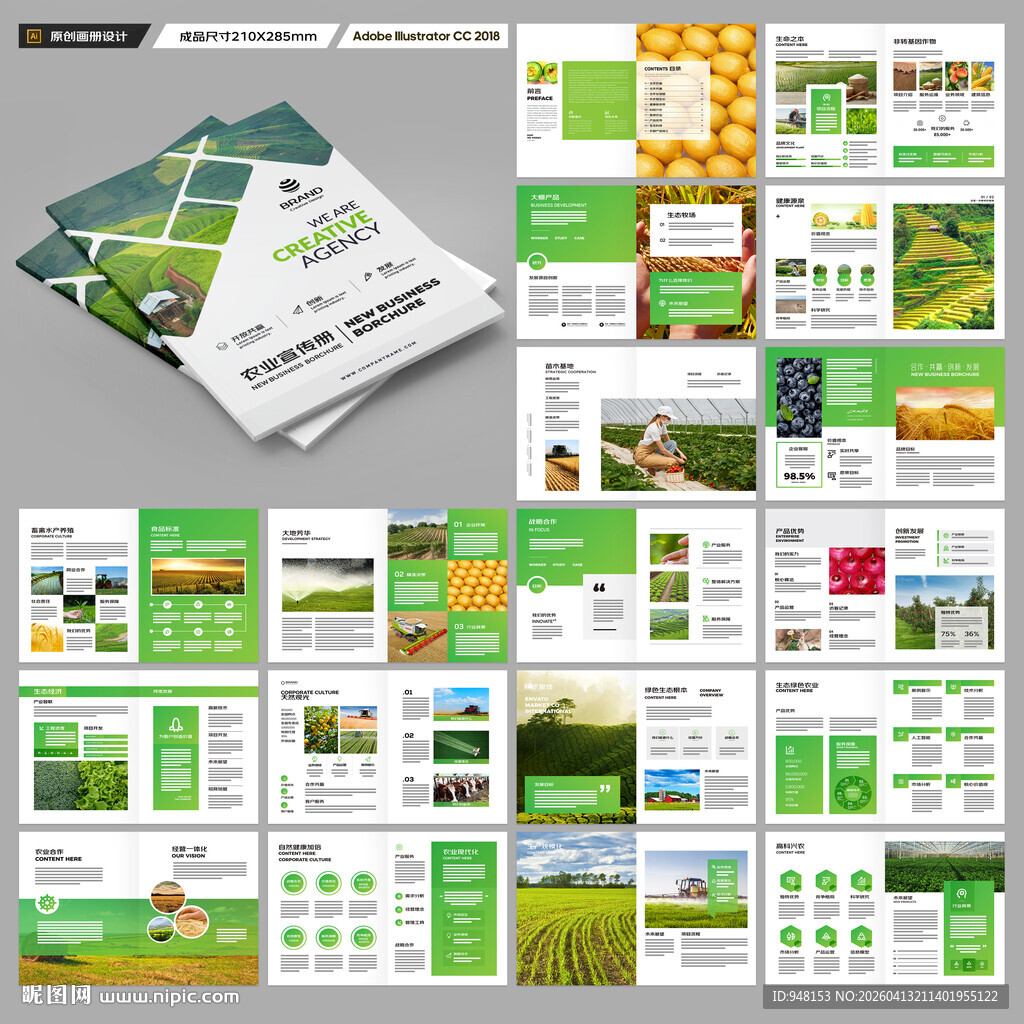 农业宣传册