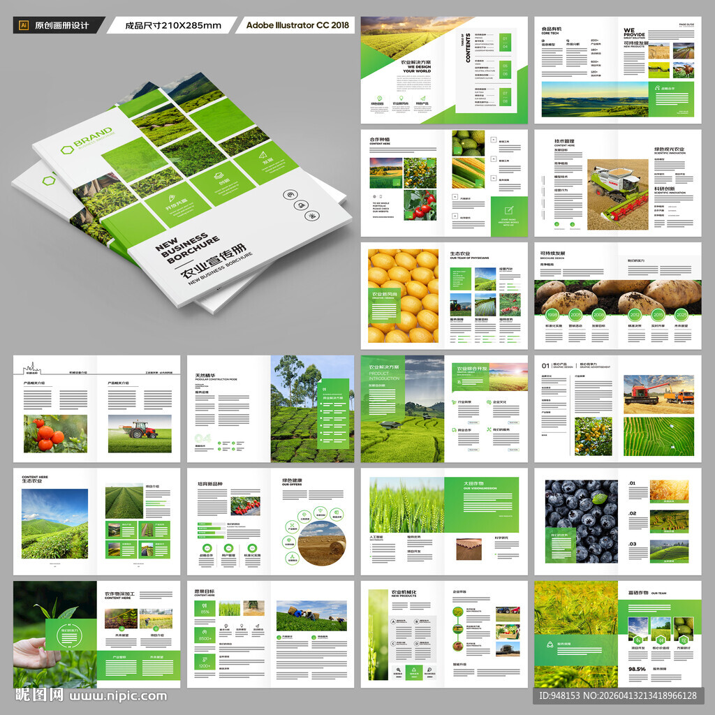 农业合作社画册