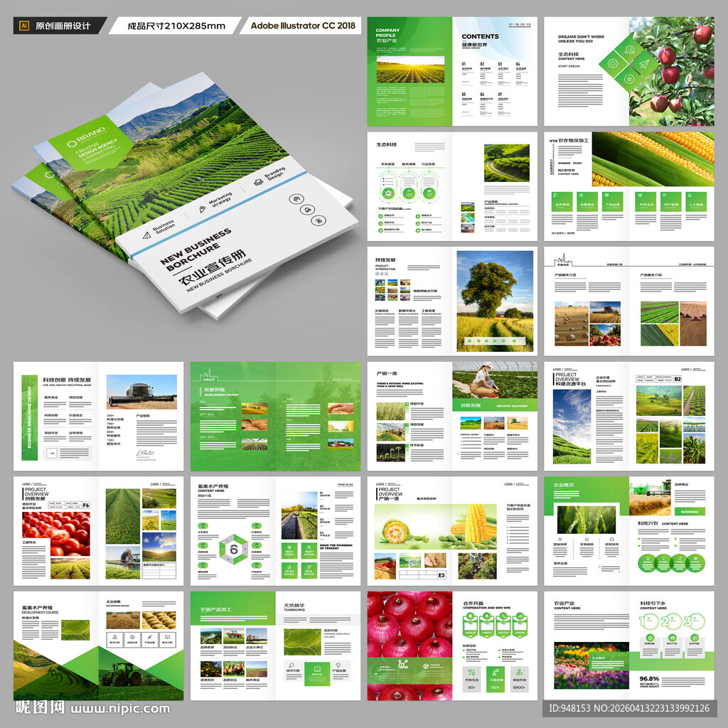 农业科技画册
