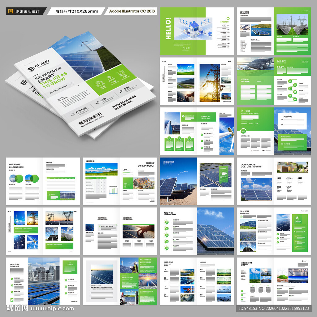 新能源宣传册