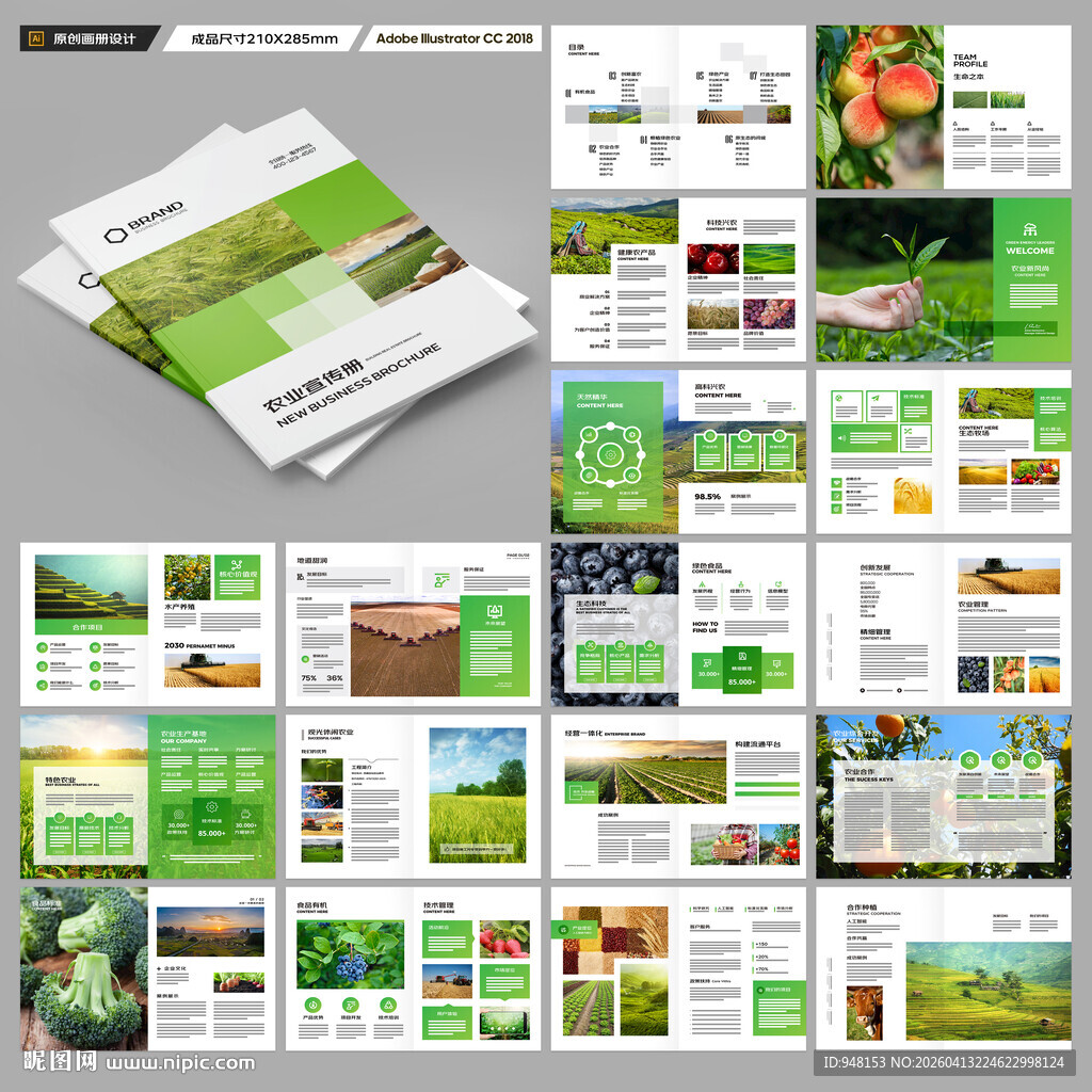 农产品画册