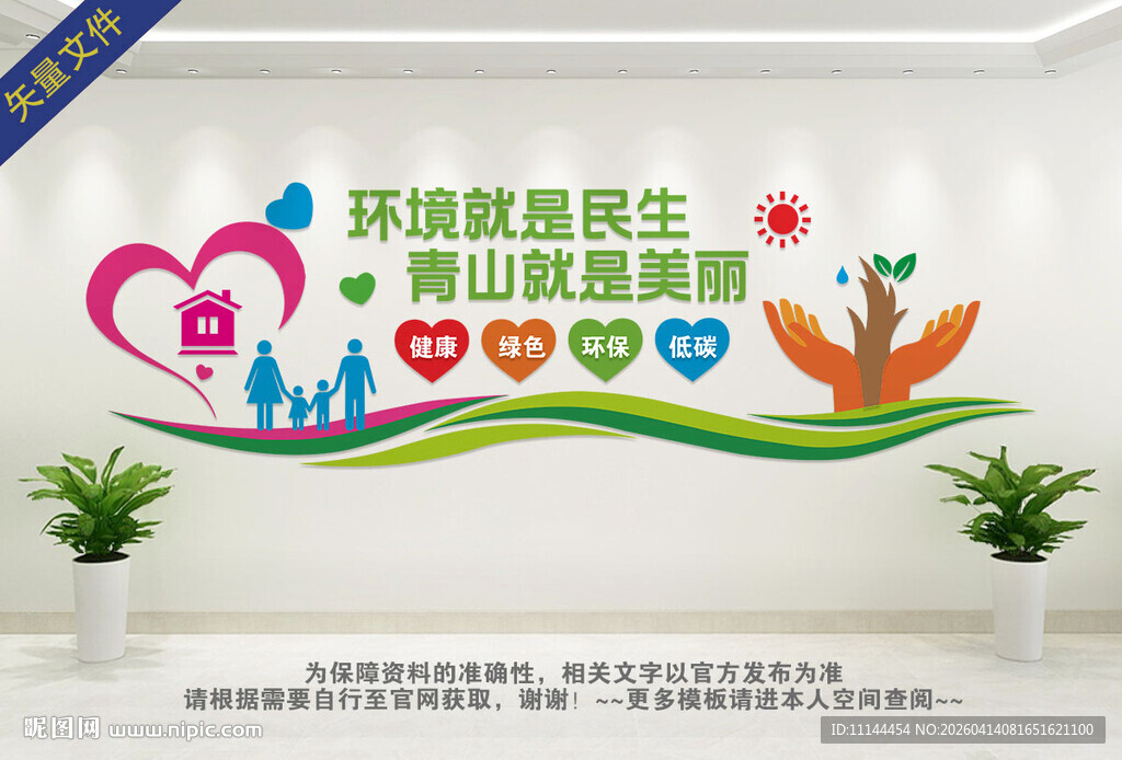 绿色环保文化墙
