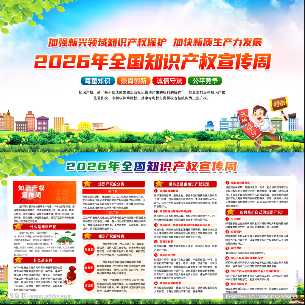 2026年全国知识产权宣传周