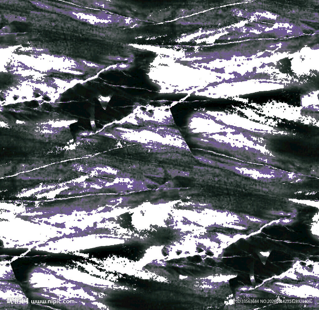 抽象紫色黑白纹理图案