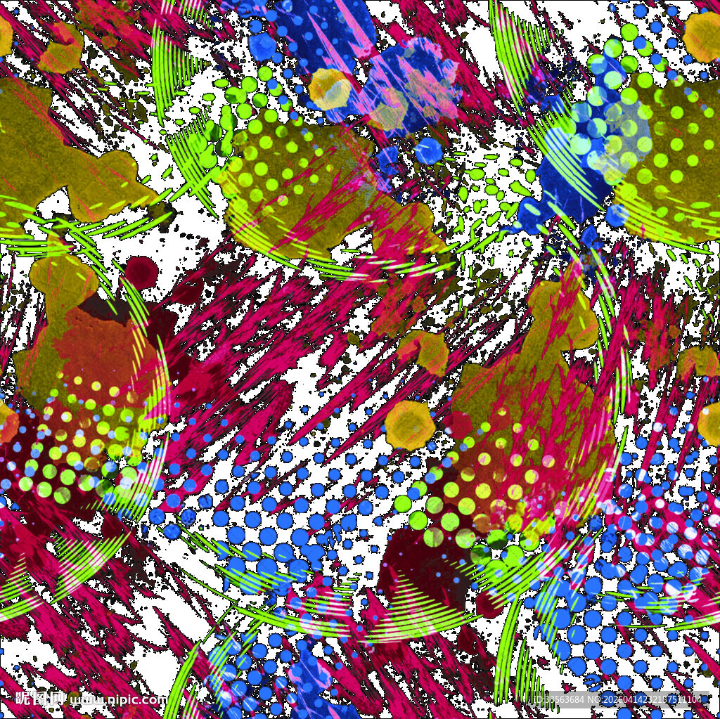 多彩抽象图案艺术纹理