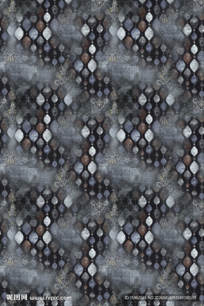 几何图案抽象纹理面料