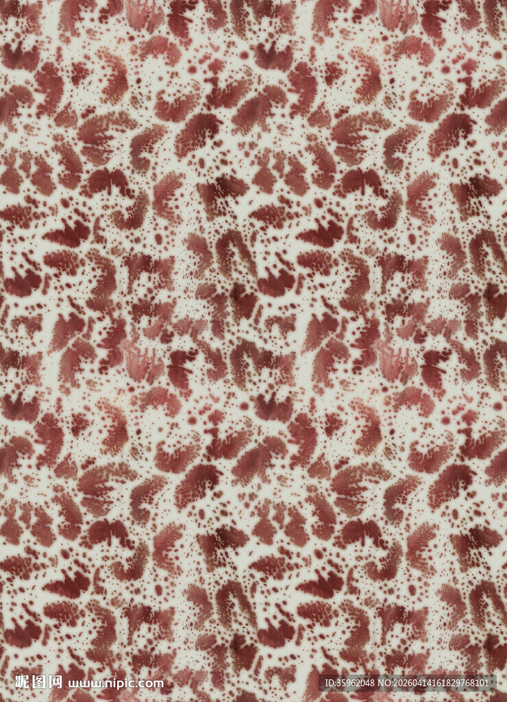 复古花卉图案纹理布料