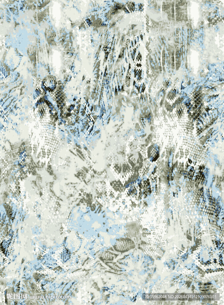 蓝白抽象纹理图案背景