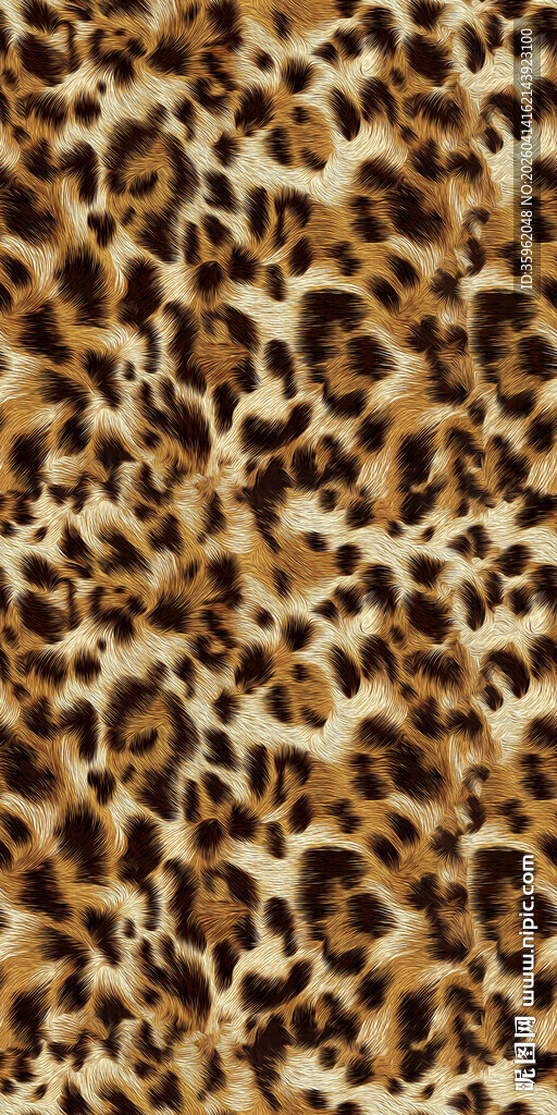 豹纹图案背景纹理