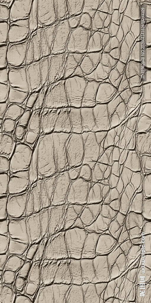 仿鳄鱼皮纹理皮革材质