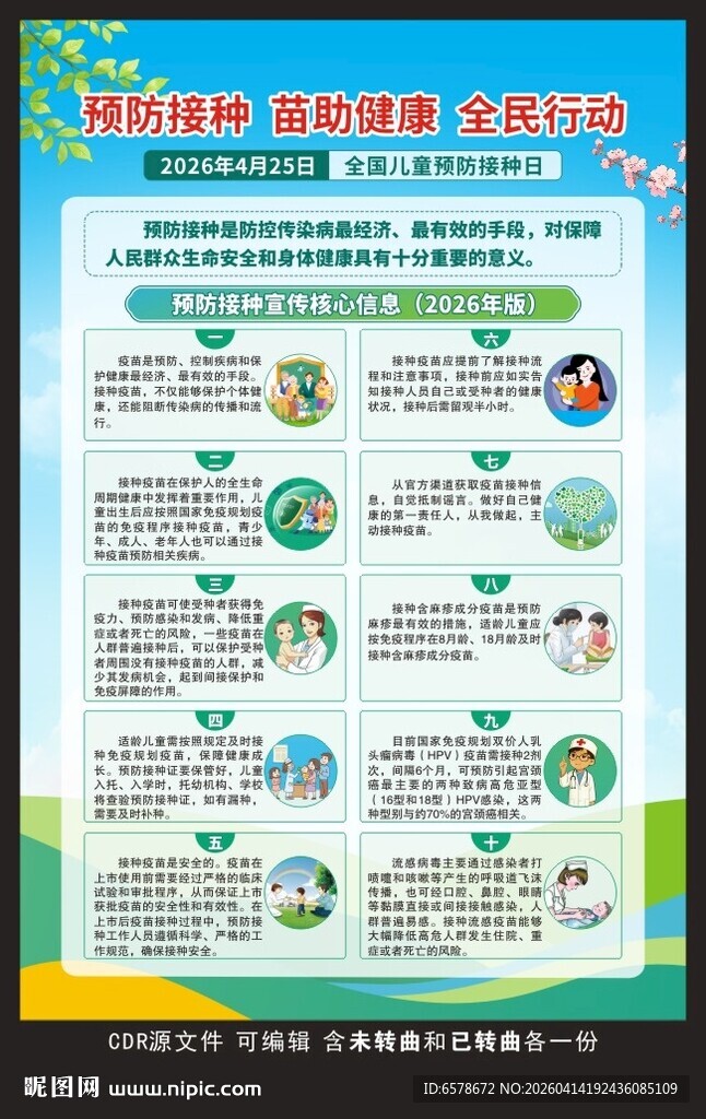 2026预防接种日