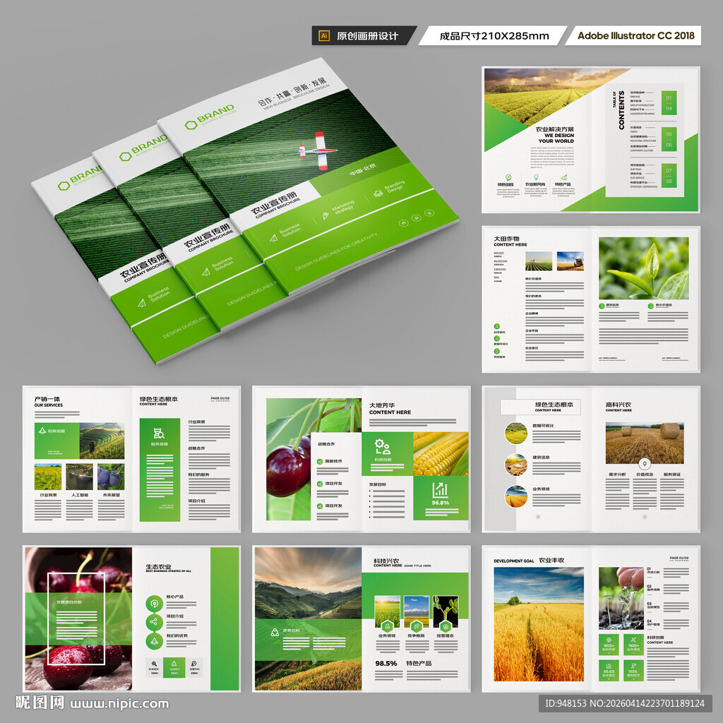 农业宣传册