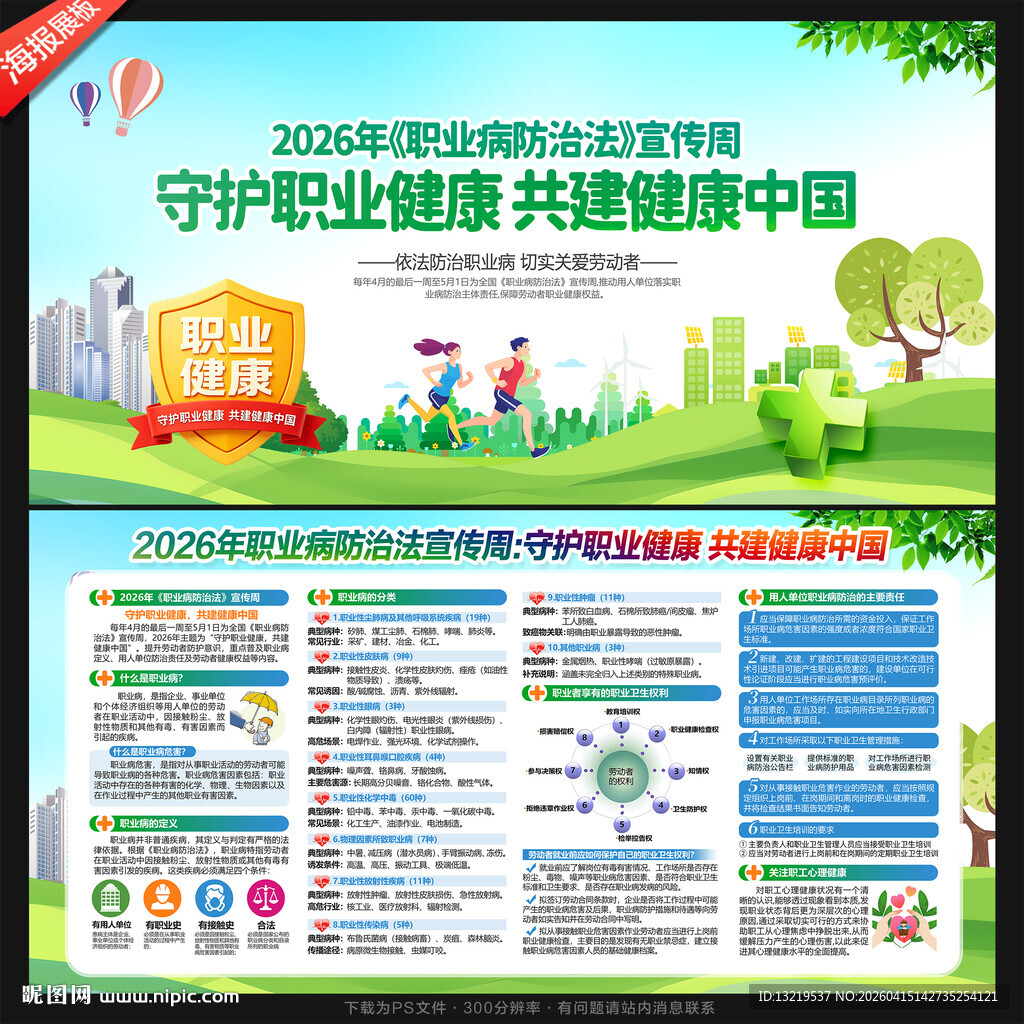 职业病展板