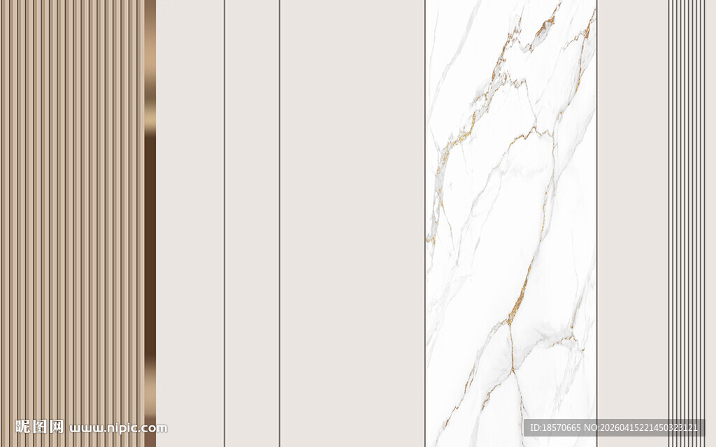 简约大理石纹理墙面装饰