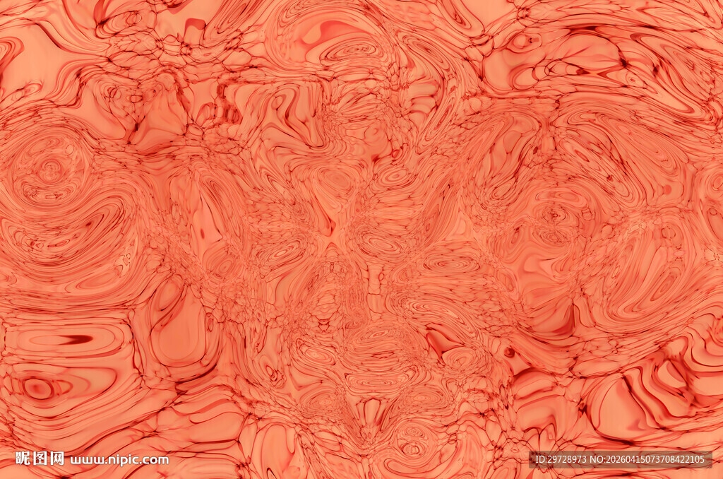 红色抽象纹理图案