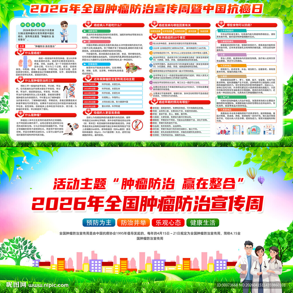 2026年全国肿瘤防治宣传周