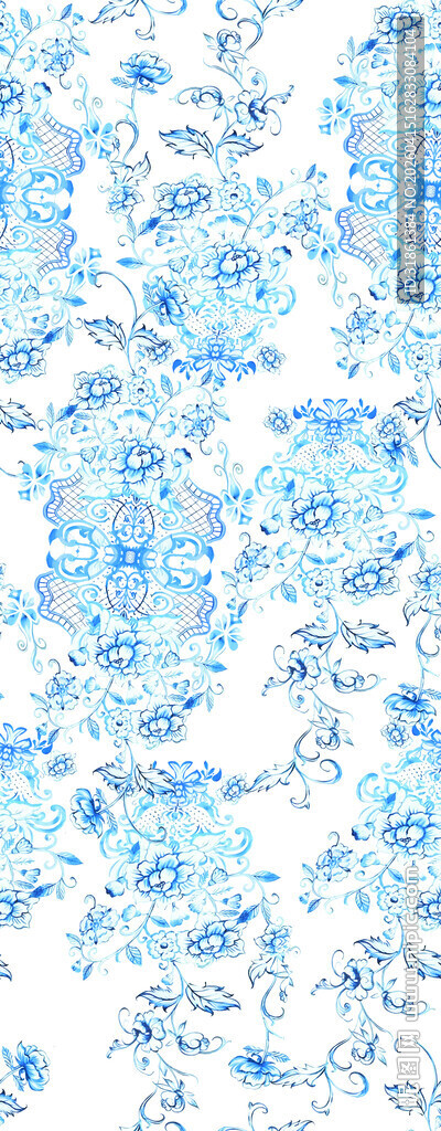 蓝白抽象图案纹理背景