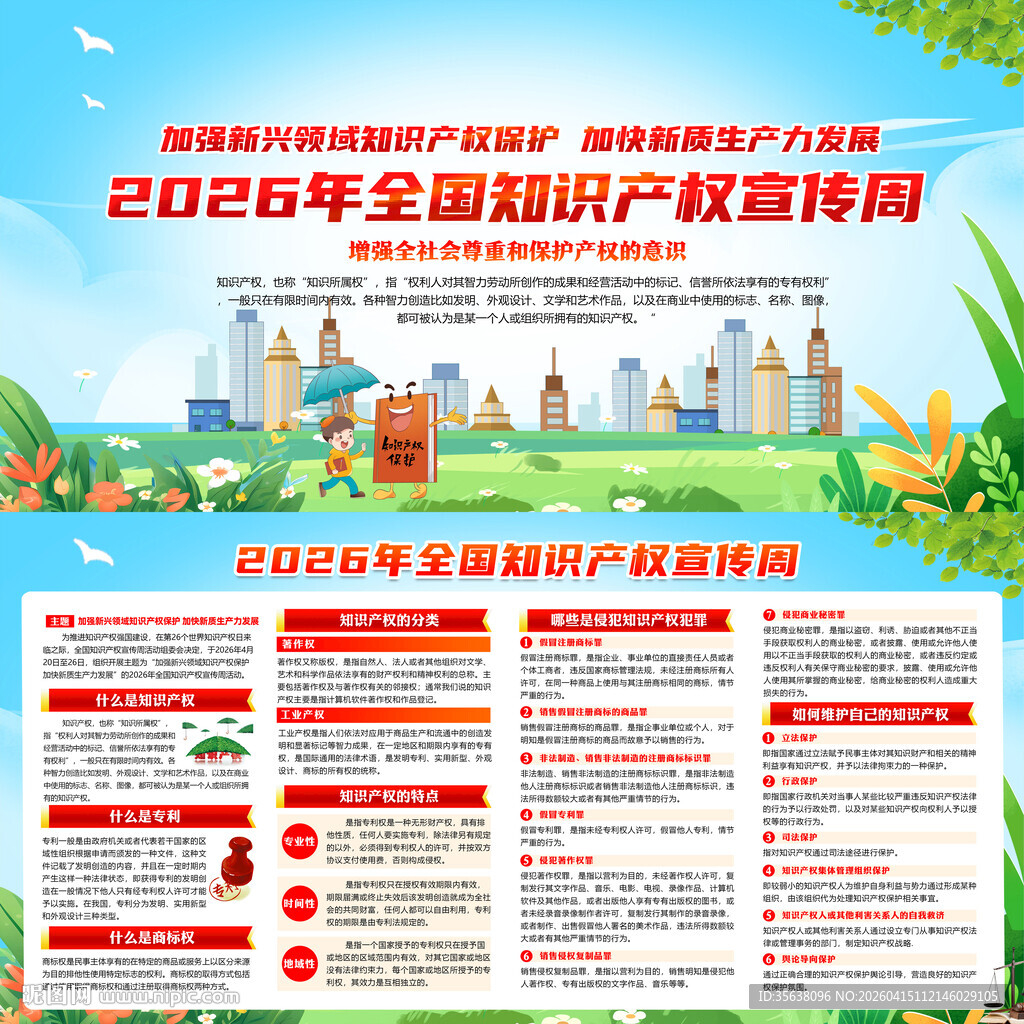 2026年全国知识产权宣传周