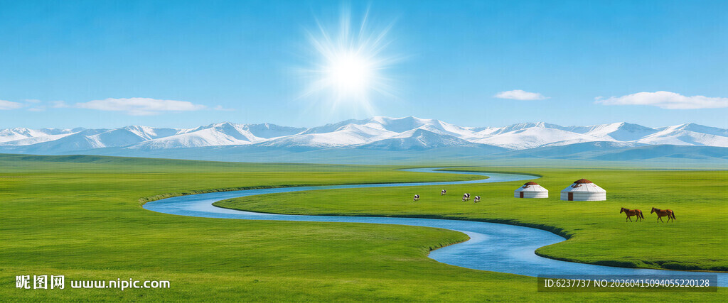 内蒙古呼伦贝尔大草原