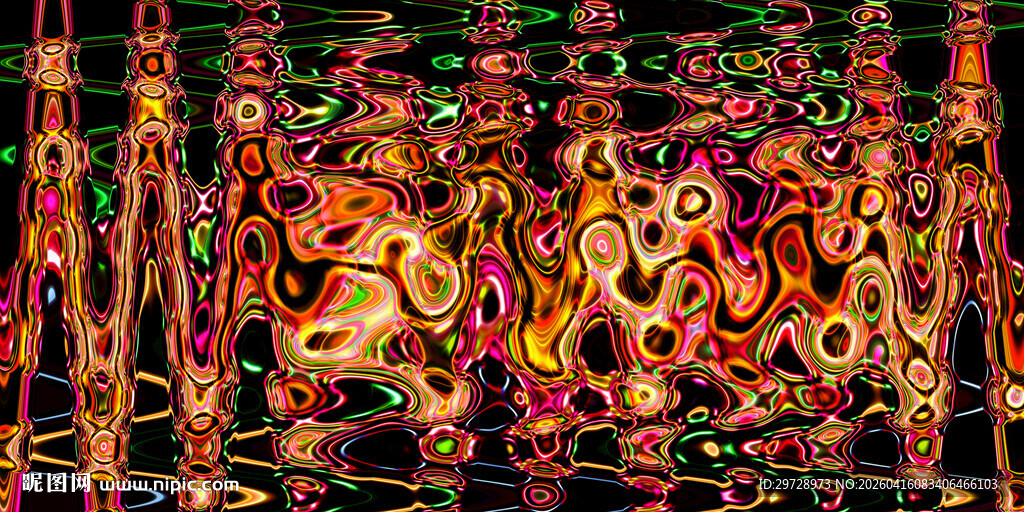 绚丽多彩ktv酒吧炫酷舞台背景