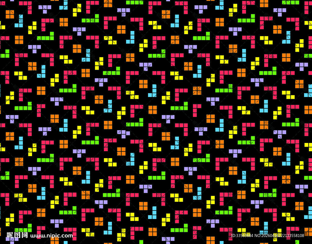 多彩几何图案背景纹理