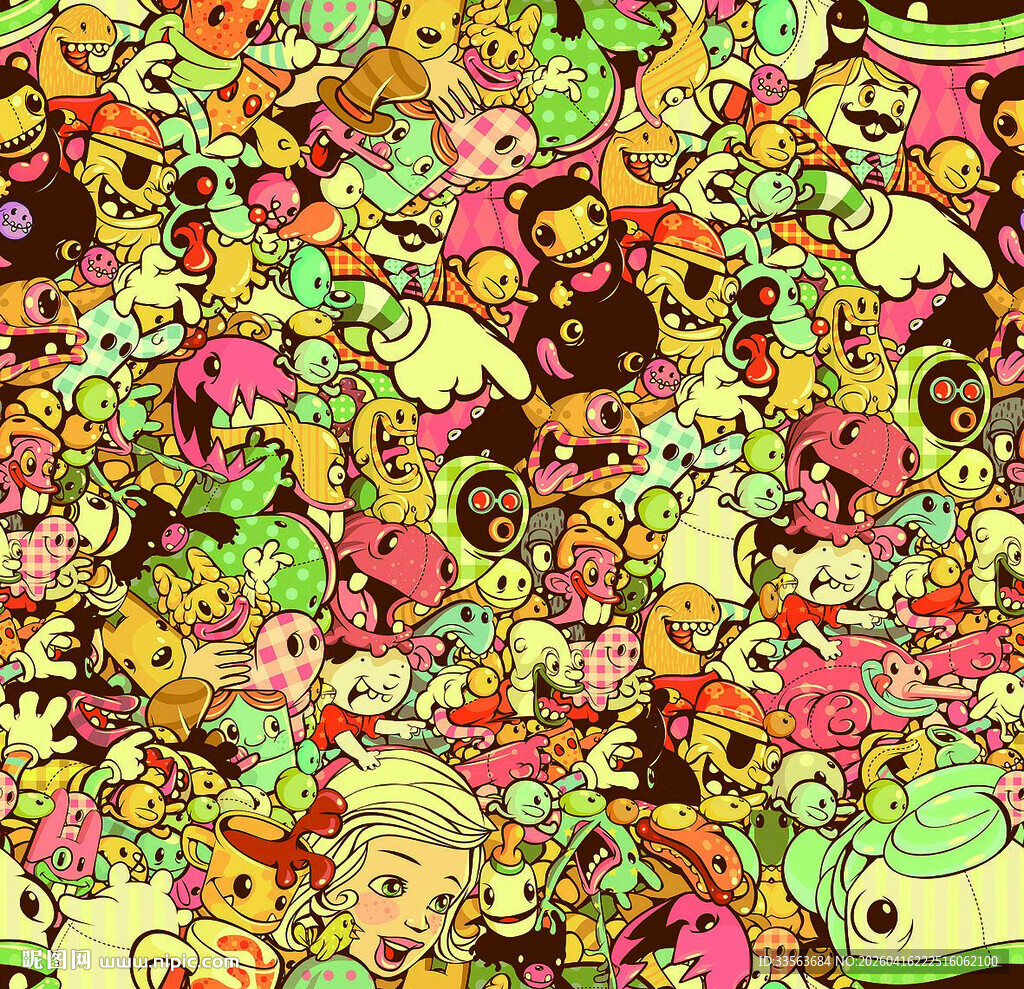 卡通 娃娃 布娃娃 可爱